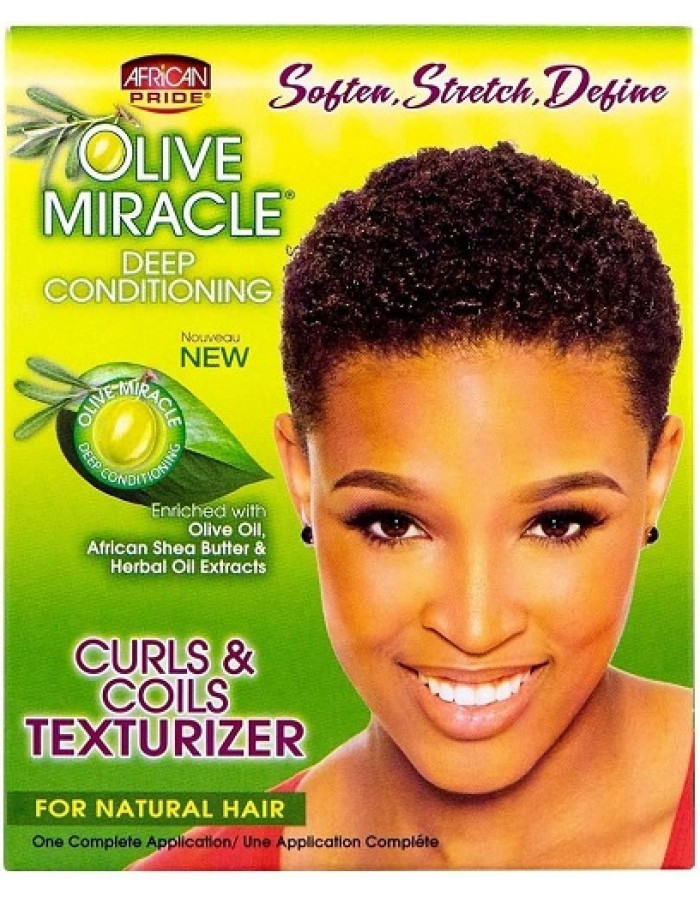 African Pride Olive Miracle Curls & Coils Texturizer