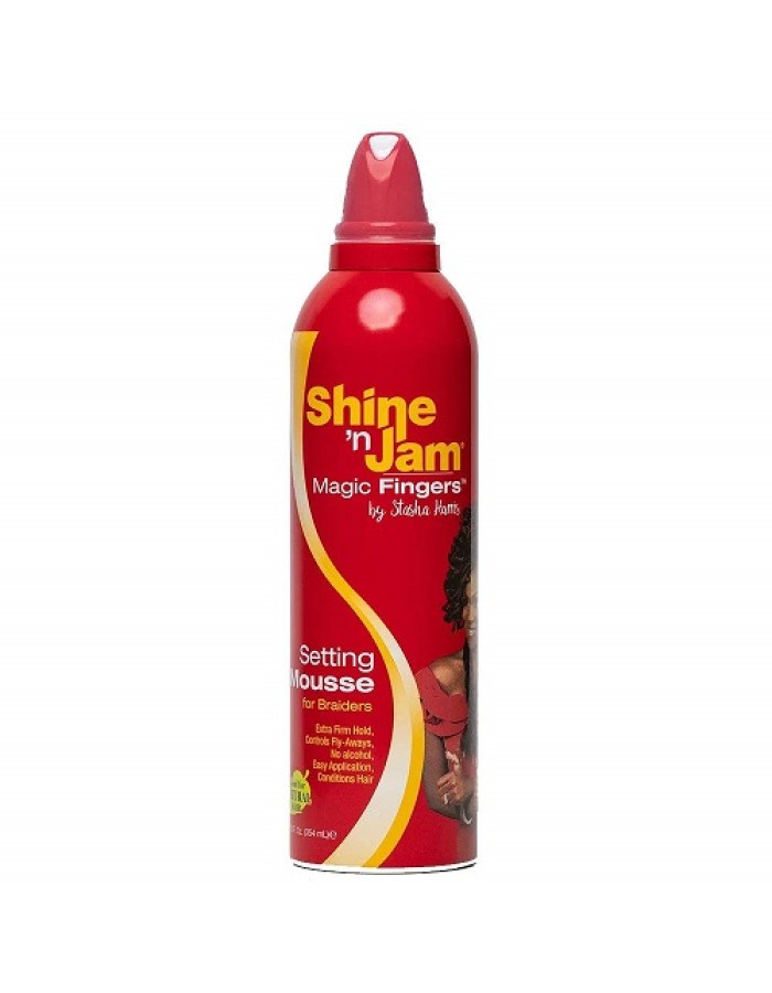 Shine 'n Jam Magic Fingers Setting Mousse 12oz