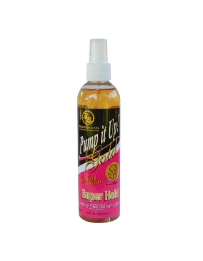 Pump It Up Gold Styling Spritz Super Hold 237ml