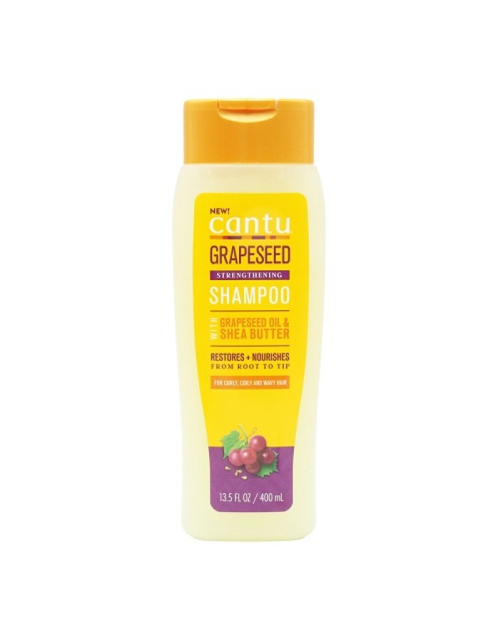 CANTU GRAPESEED STRENGTHENING SHAMPOO 400ML