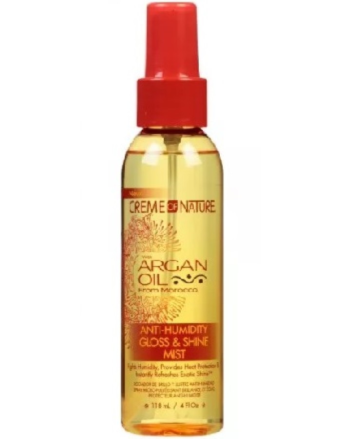 Creme Of Nature Argan Oil - Anti Humidity Gloss & Shine Mist 4oz