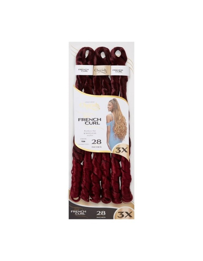 Cherish 3X PS Spiral French Curl Bulk 28"