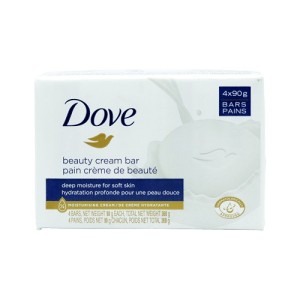 Dove Beauty Cream Bar Soap 4 x 90g (4 Soaps)