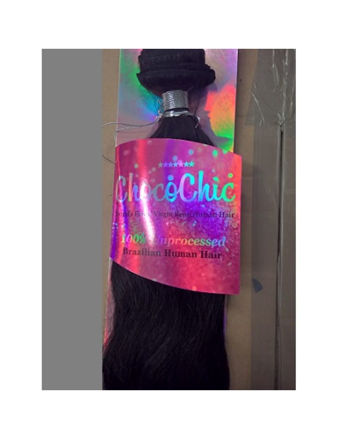 Choco Chic Brazilian Human Hair Natural Wave 14"- Natural Colour