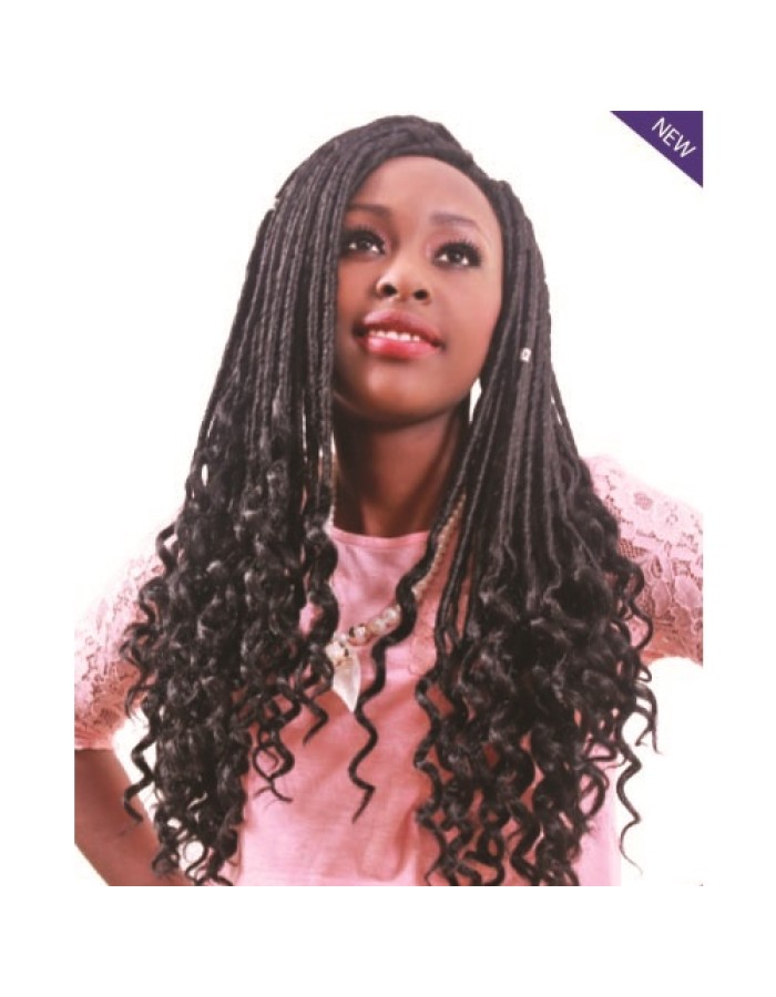 Angel Goddess Locs – Looped Crochet Braid 18″- (36 Strands)