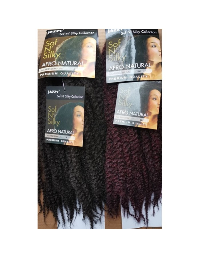 Jazzy Afro Natural Sof N' Silky Twist Braid Jazzy Afro Natural Sof N' Silky Twist Braid