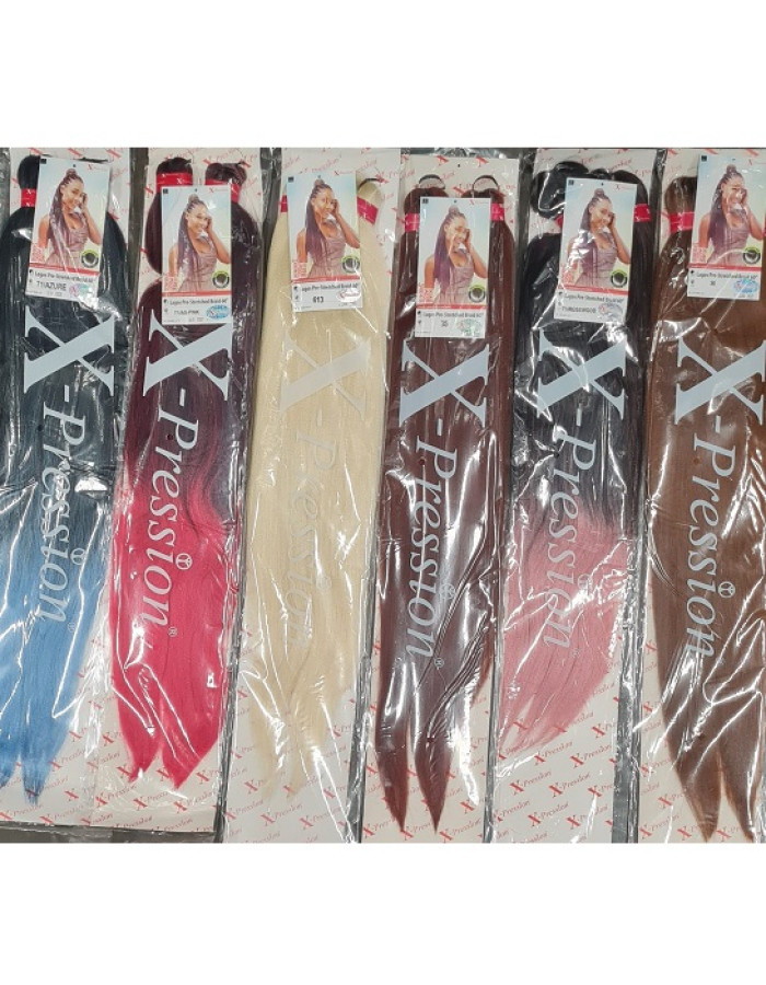 Xpression Ultra Braid/Lagos Pre Stretched Braid 46"