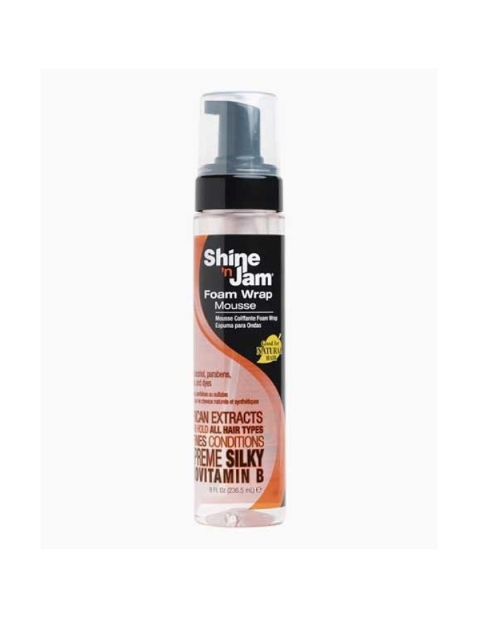 AMPRO Shine 'n Jam Supreme Foam Wrap Mousse 8oz