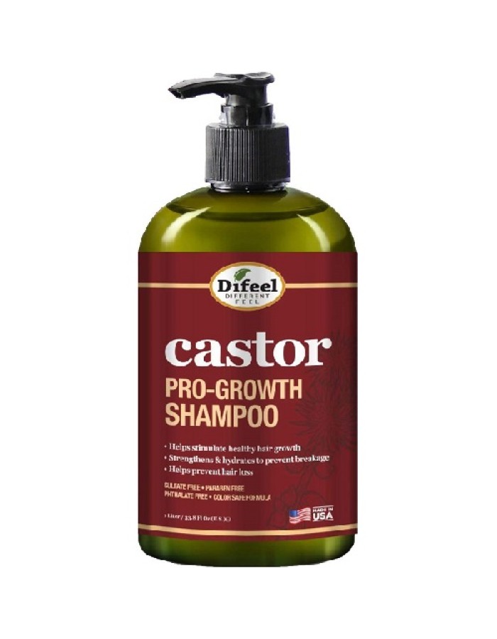 Difeel Castor Pro-Growth Shampoo 33oz