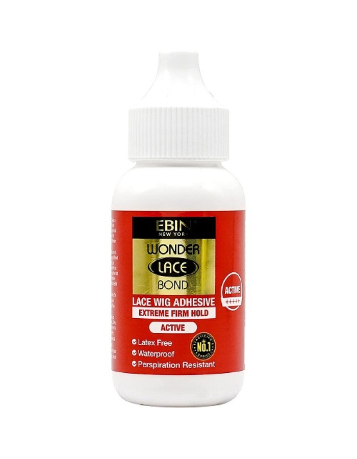 Ebin Wonder Lace Bond Lace Wig Adhesive Extreme Firm Hold Active 34ml