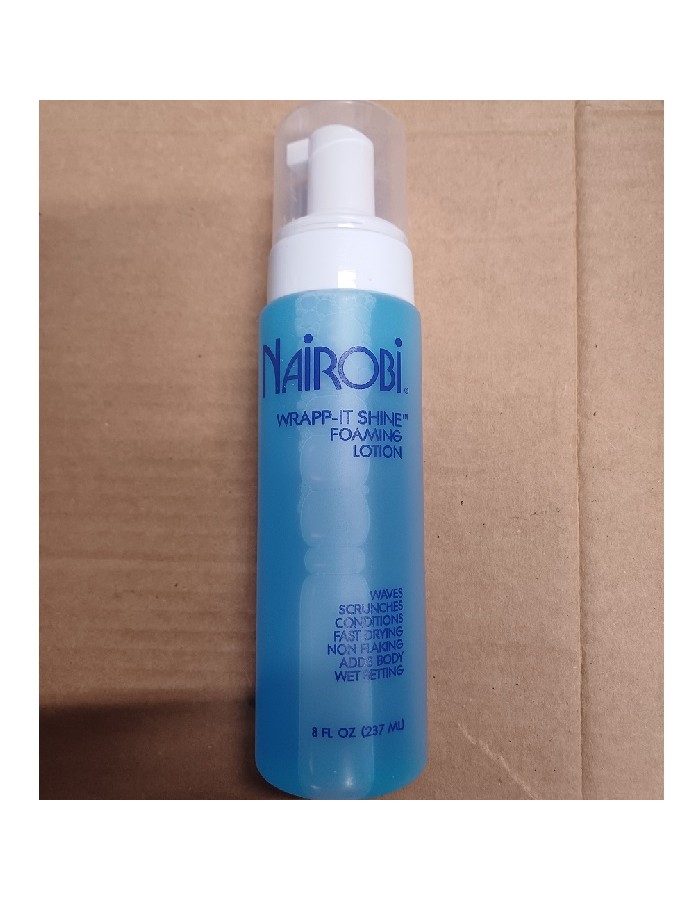 Nairobi Wrapp-It Shine Foaming Lotion 8 oz