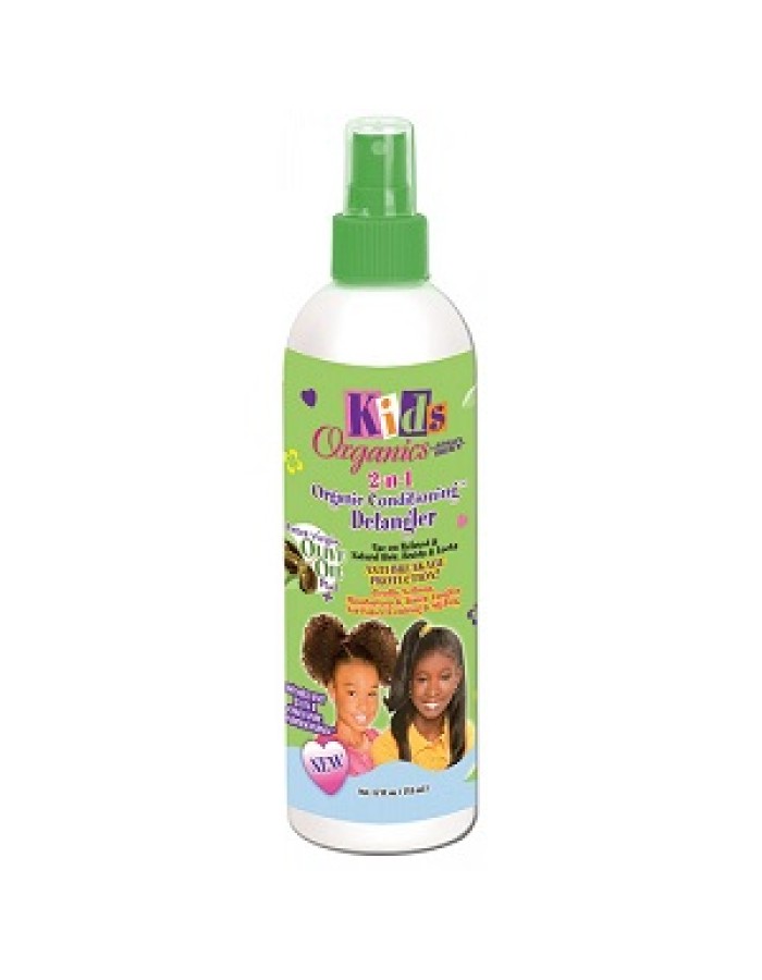 Africa's Best Kids Organics Detangler 2-N-1 Spray 12 oz