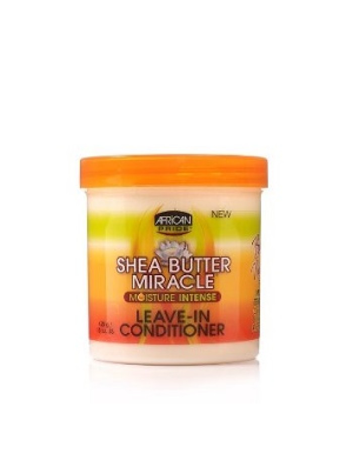African Pride Shea Butter Moisture Intense Miracle Leave in Conditioner 15 oz