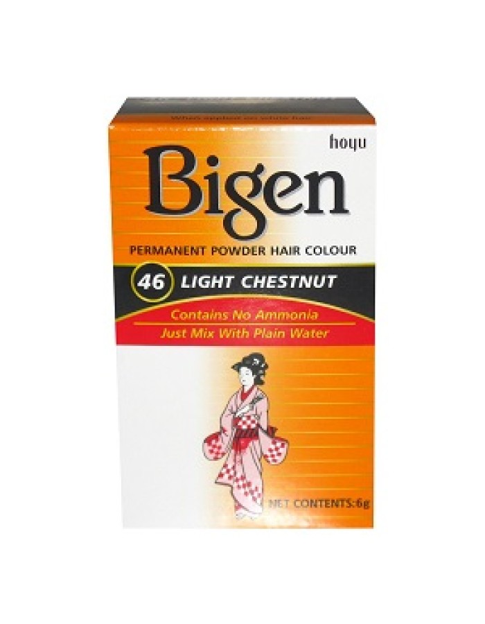 Bigen Powder Hair Color - 46 Light Chestnut