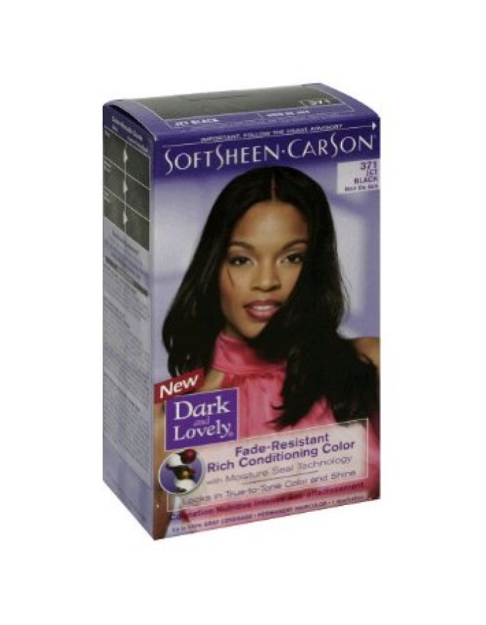 Dark And Lovely Hair Colour - 371 Jet Black 