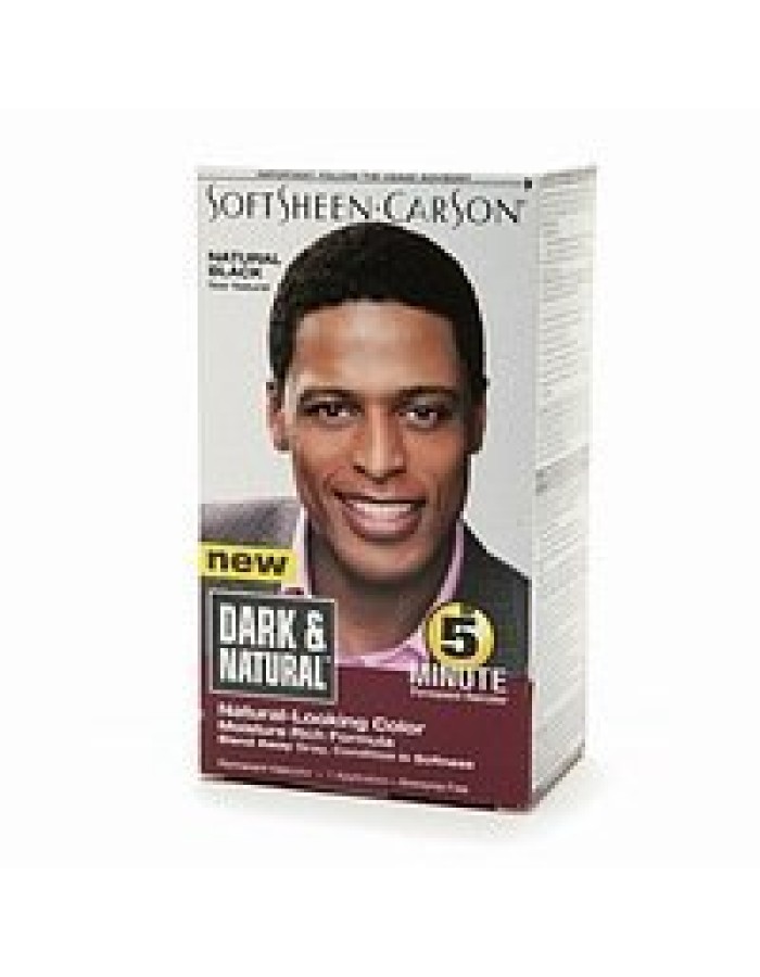 Dark & Natural Men's Hair Colour Natural Black