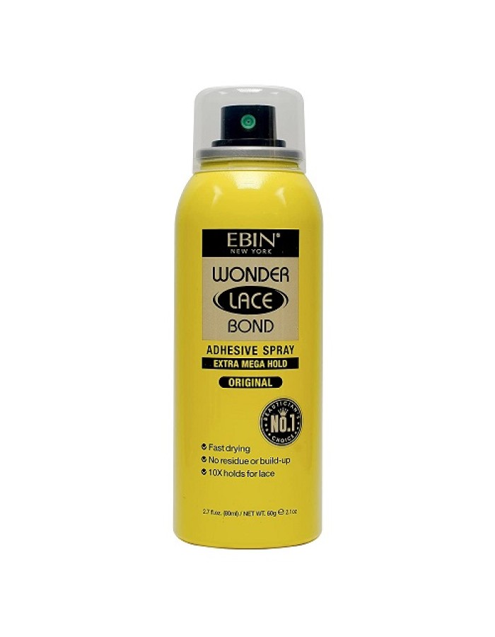 Ebin Wonder Lace Bond Adhesive Extra Mega Hold Spray Original 180ml