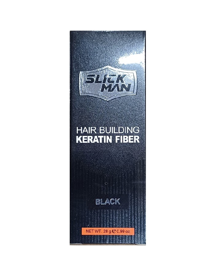 SLICK MAN HAIR BUILDING FIBER BLACK 28g