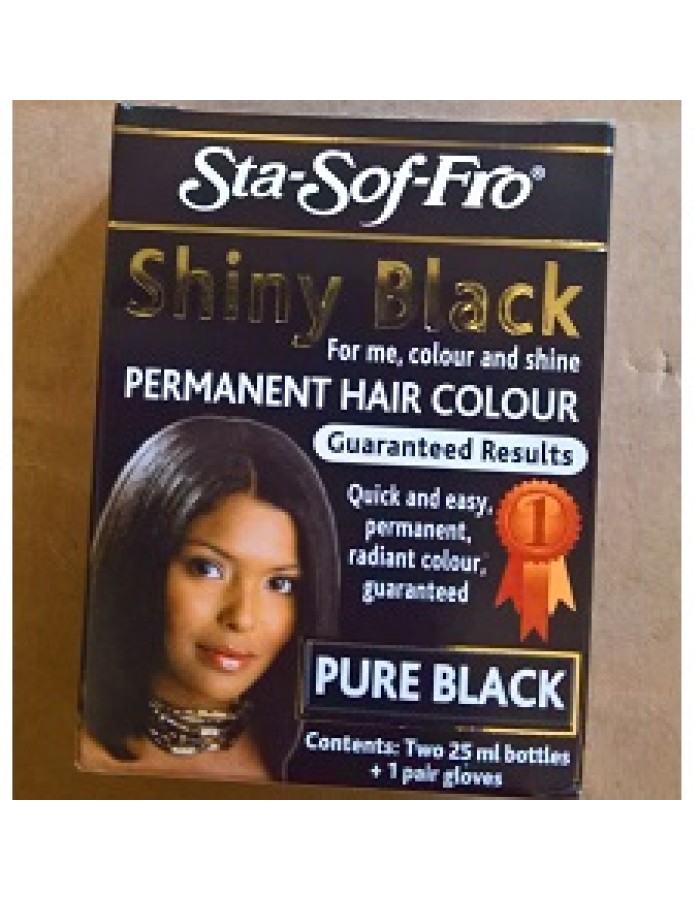 Sta Sof Fro Shiny Black Permanent Hair Colour - Pure Black