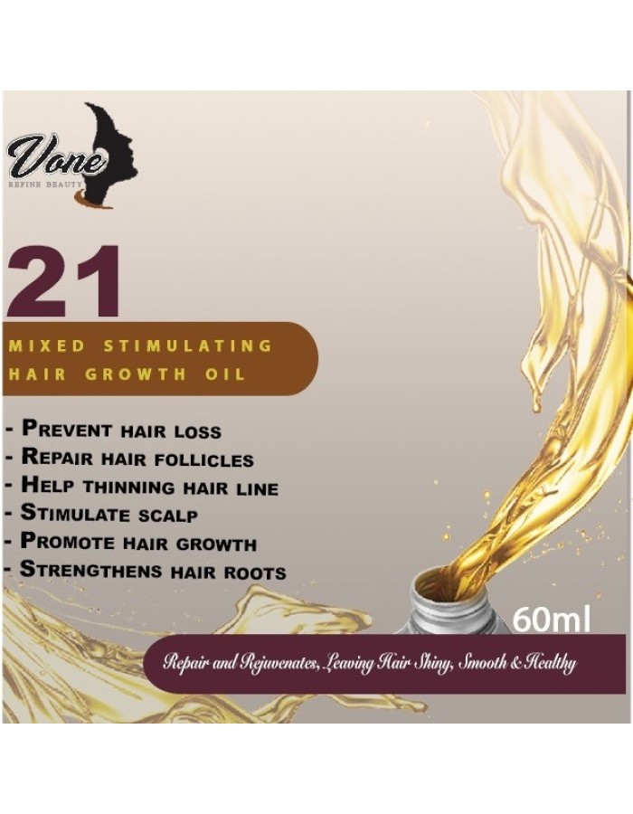 VONE 21 Mixed Stimulating Hair Growth Oil 60ml