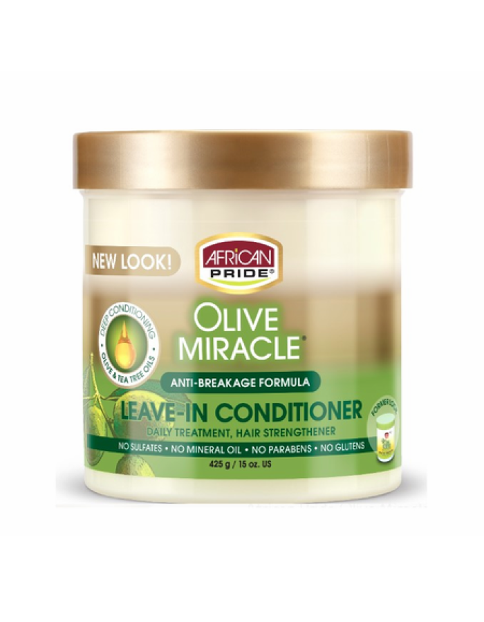 African Pride Olive Miracle Leave In Conditioner 15 oz
