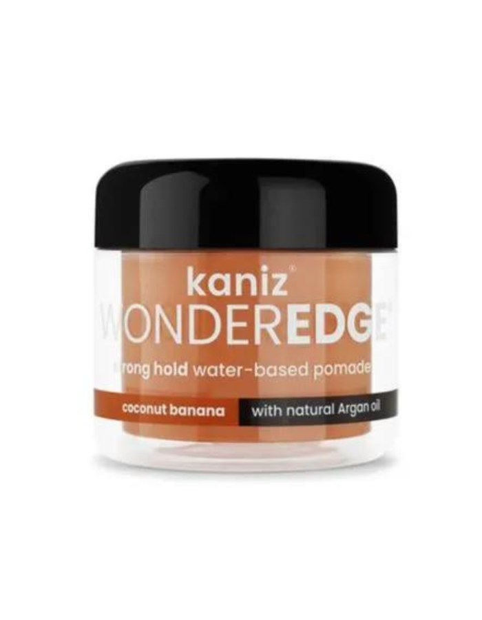 Kaniz Wonder Edge Coconut Banana Scent Strong Hold 4oz