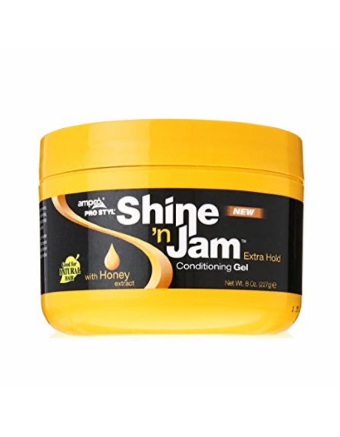 Ampro Shine 'n Jam Conditioning Gel Extra Hold 4 oz (113.5g)