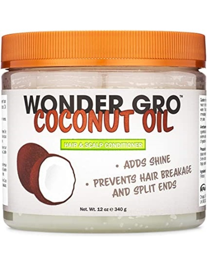 Wonder Gro Coconut Oil Hair And Scalp Conditioner 12oz Wonder Gro Coconut Oil Hair And Scalp Conditioner 12oz