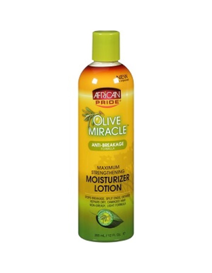 African Pride Olive Miracle Moisturizer Lotion 12 oz