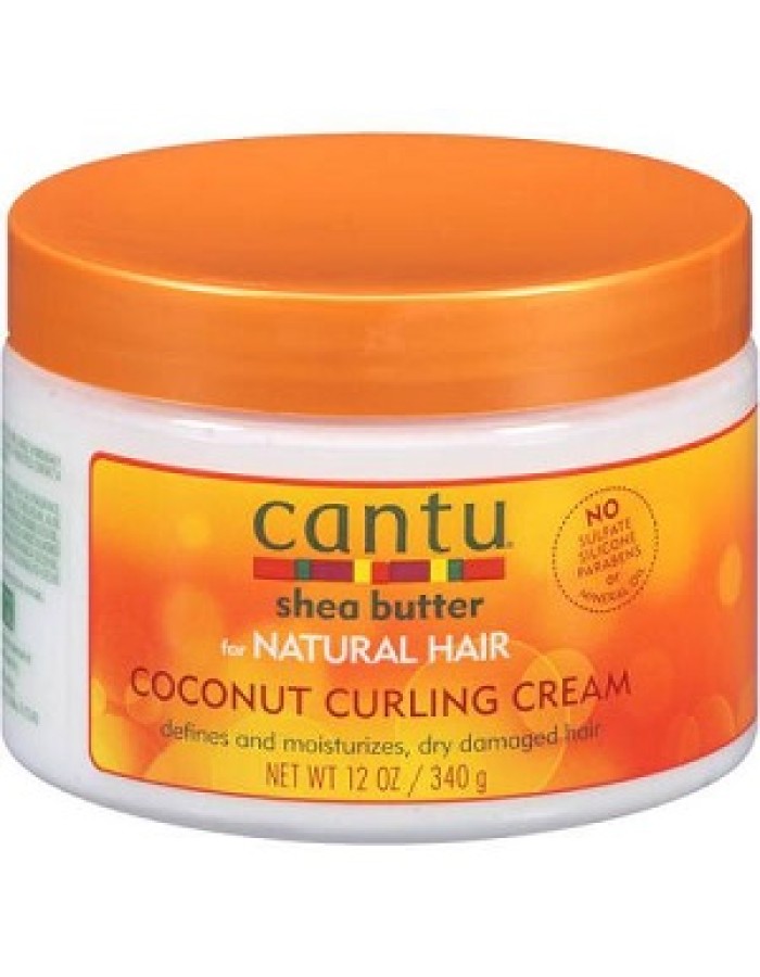 Cantu Shea Butter for Natural Hair Coconut Curling Cream12 oz