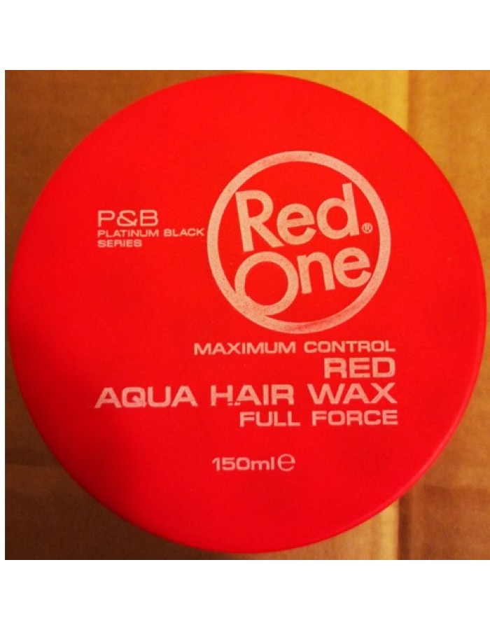 Red One 3X Red Aqua Hair Gel Wax 150ml (3 Pieces)