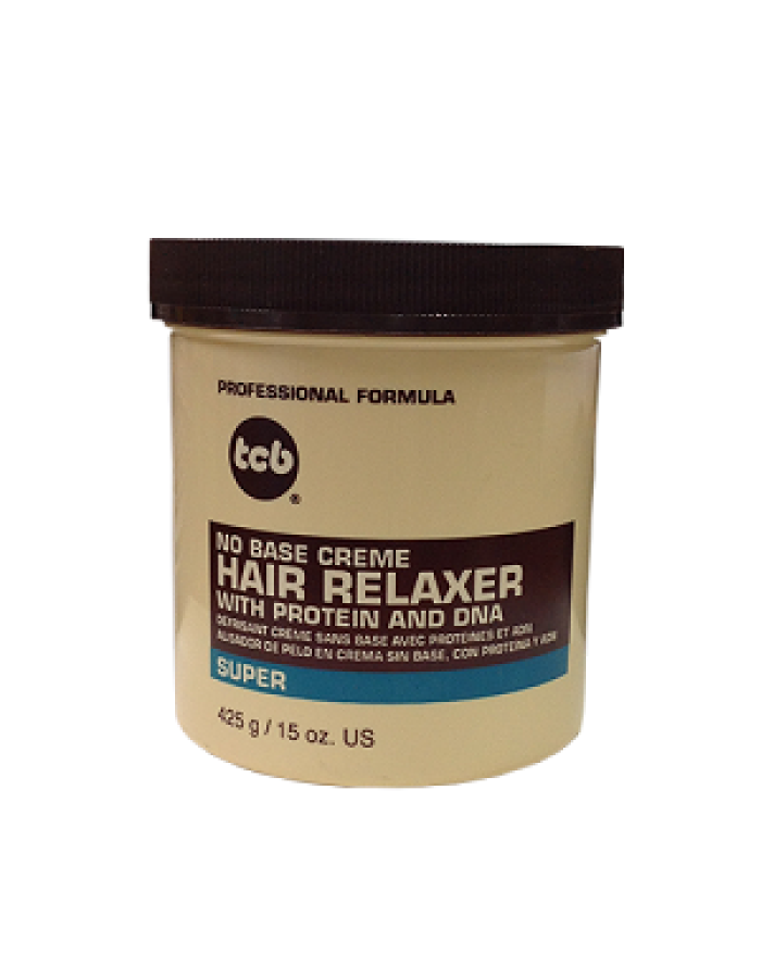TCB No Base Crème Hair Relaxer - Super 15oz