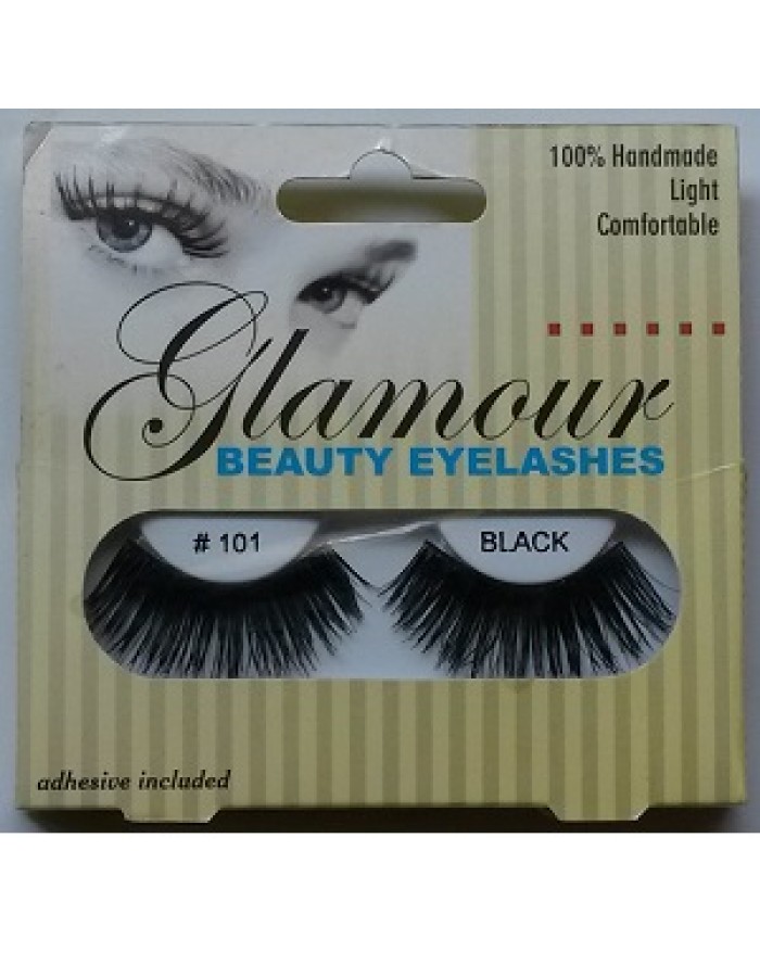 Glamour Beauty Eyelashes - #101 Black