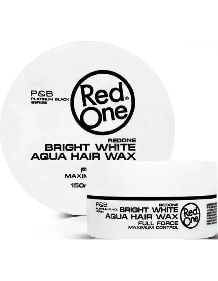 Red One 3X Aqua Hair Gel Wax 150ml - White (3 Pieces)