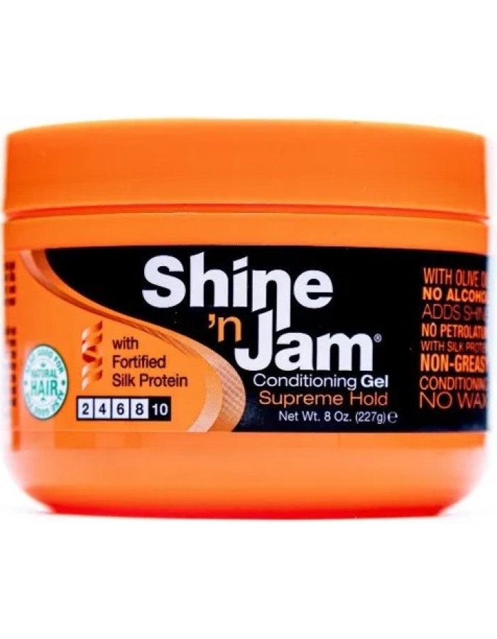 Shine 'n Jam Conditioning Gel Supreme Hold 8oz (227g)