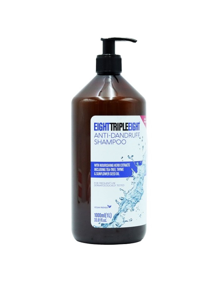 Eight Triple Eight Anti-Dandruff Shampoo 1Ltr