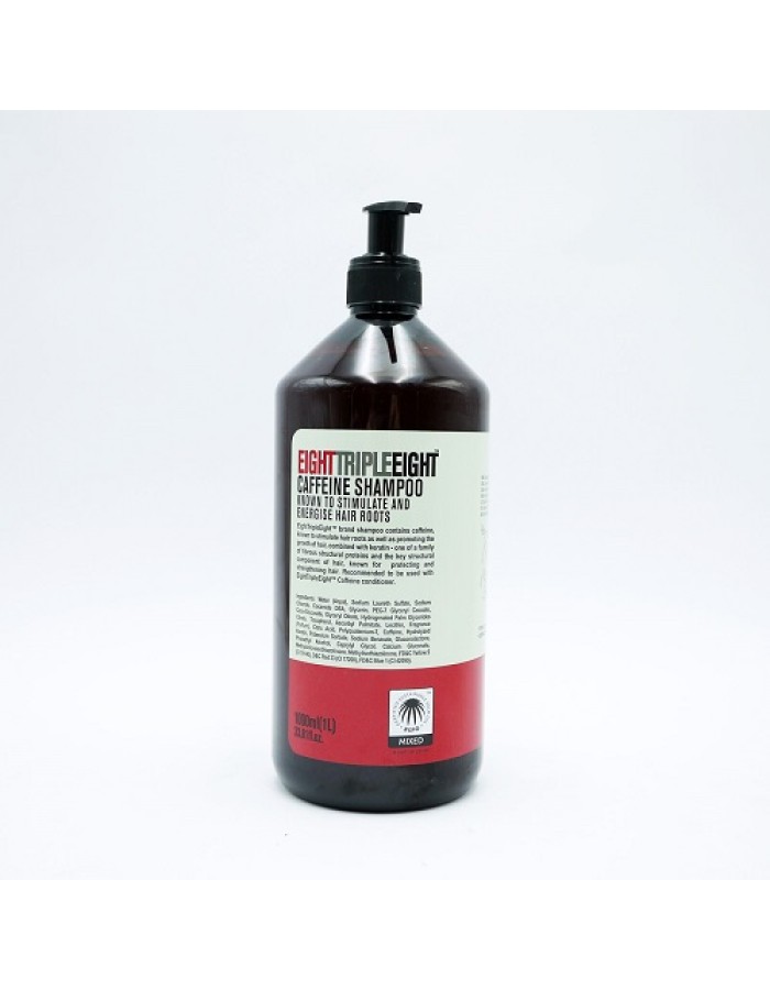TRIPLE EIGHT CAFFEINE SHAMPOO 1LTR