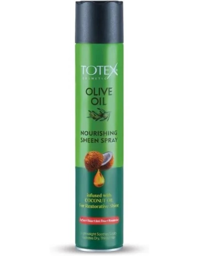 Totex Sheen Spray Olive Oil And Coconut 400ml
