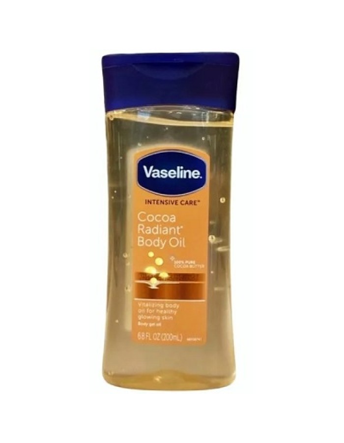 Vaseline Body Oil - Cocoa Radiant 200ml (Blue Top)