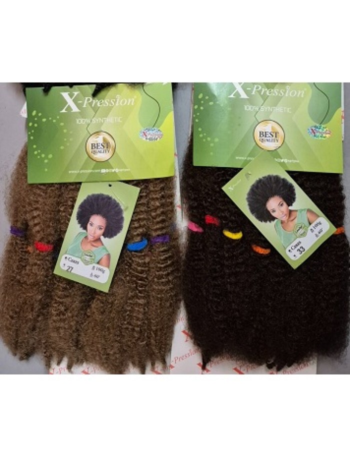 Xpression Ceres Kinky Curly Afro Twist Braids