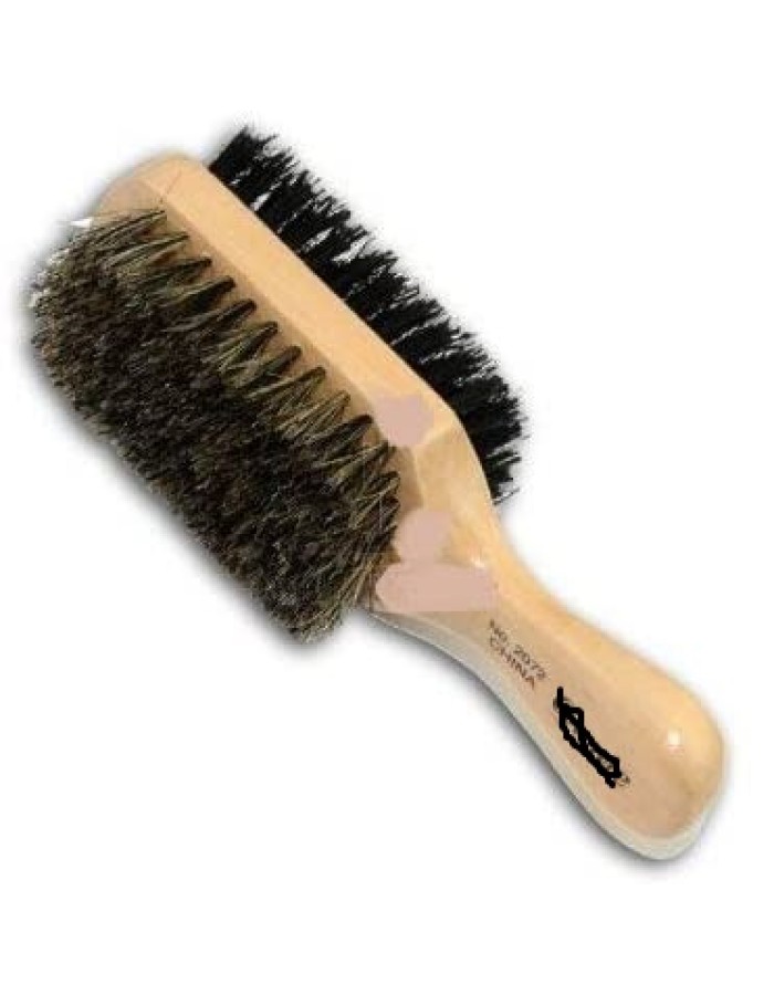 Double Sided Mini Club Wave Brush - Hard & Soft