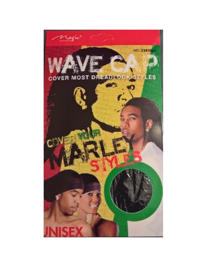MAGIC DreadLock Styles Wave Cap - Black
