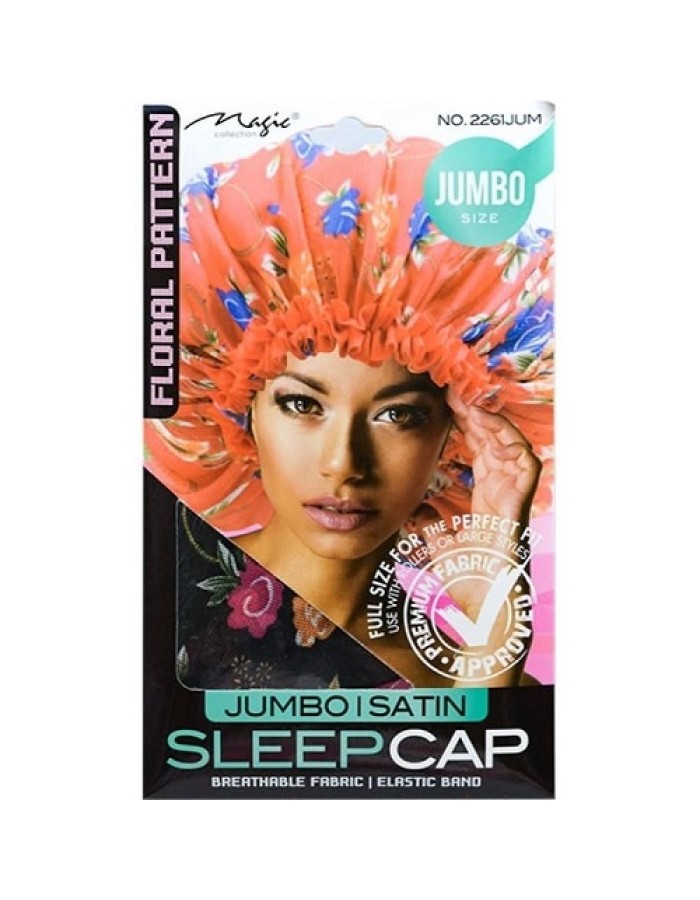 Magic Collection Floral Pattern Sleep Cap 2261JUM - Jumbo