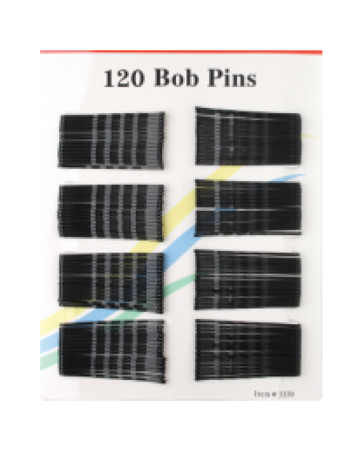 120 Pcs Bobby Pin Black