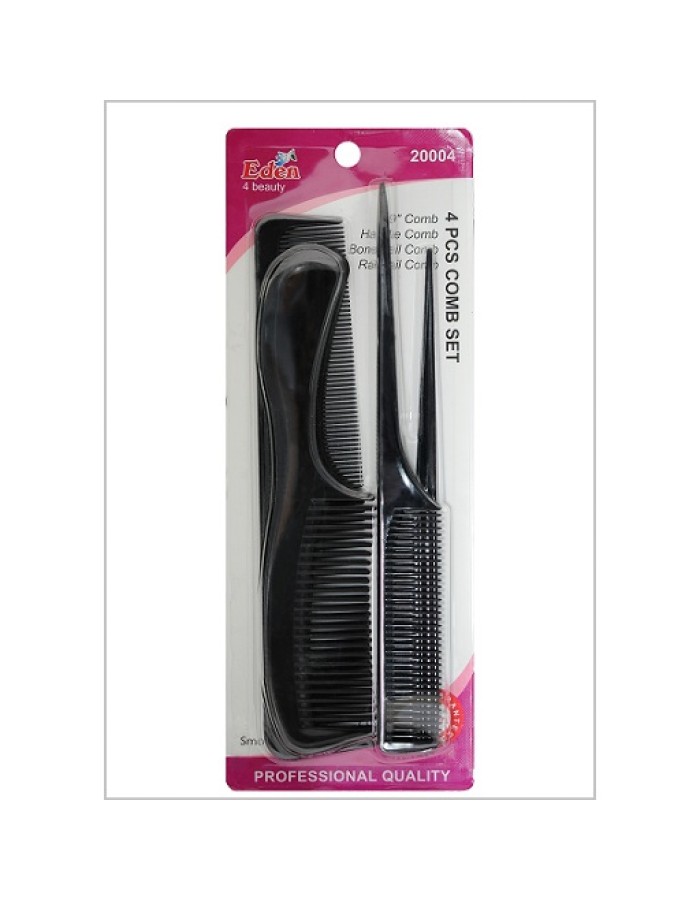 Eden 4 pcs Comb Set