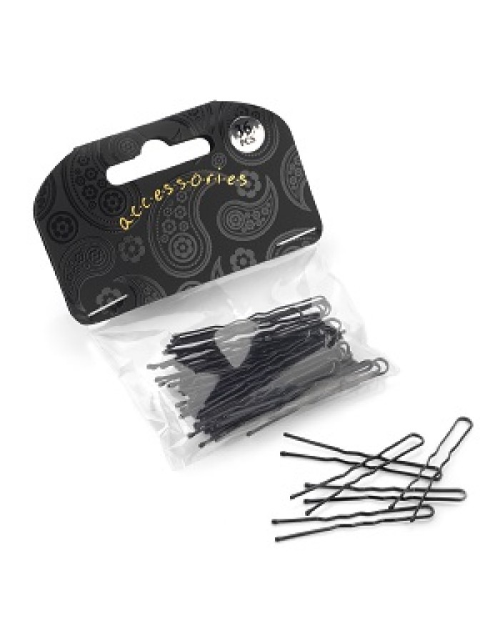 32 Pieces Hair Pin Set 4.5cm - Black
