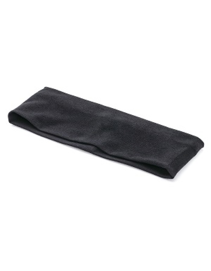 Elasticated Head Band/Wrap - Black