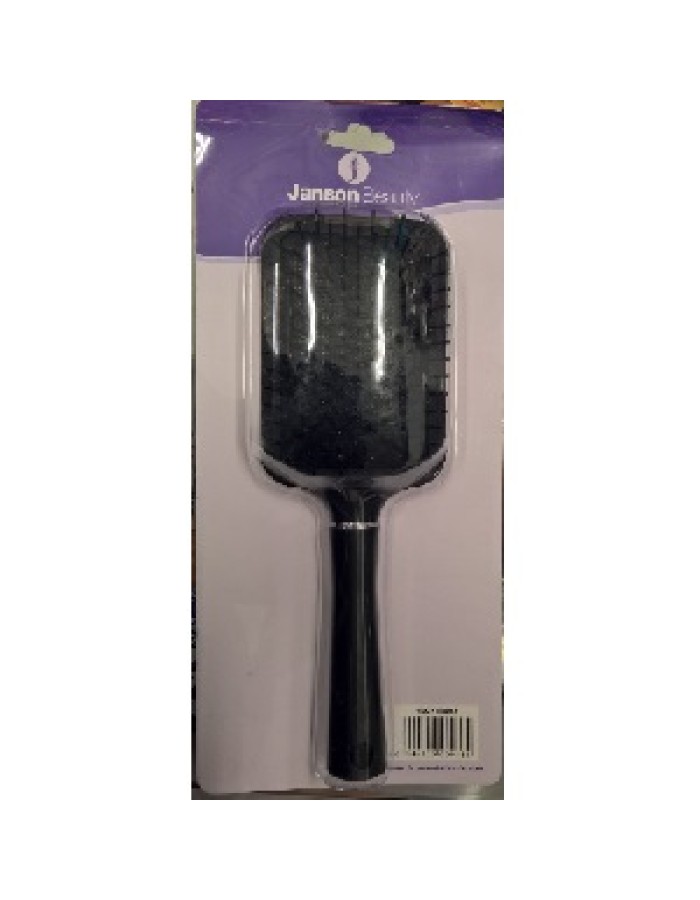 Large Paddle Cushion Brush Large- Black