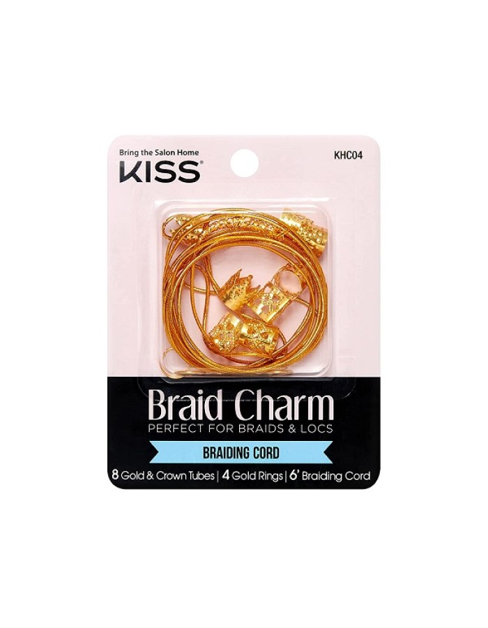 Kiss Braid Charm Braiding Cord, Cuffs and Rings