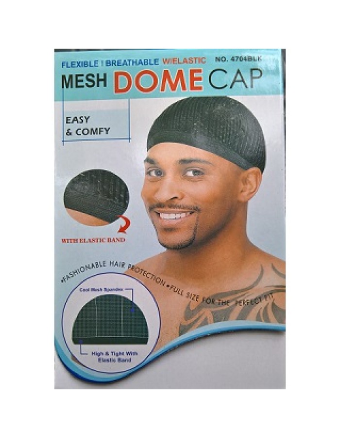 T&G Mesh Dome Cap - Black